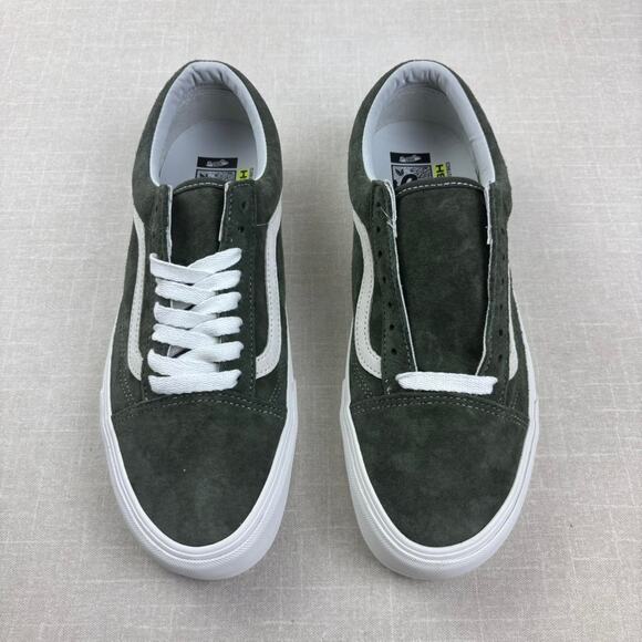 ? Vans Vault Old Skool VR3 LX “Pig Suede Forest Night” 9M main image 4